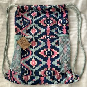 Lands End Kids Drawstring Bag